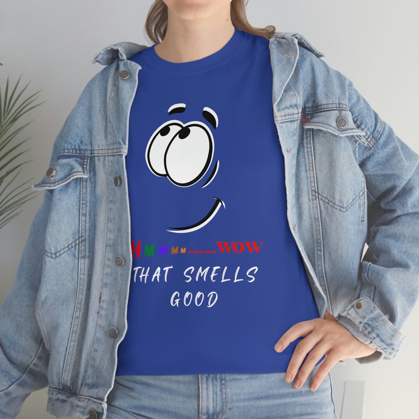 Hmmm... Wow that Smells Good Unisex Heavy Cotton Tee