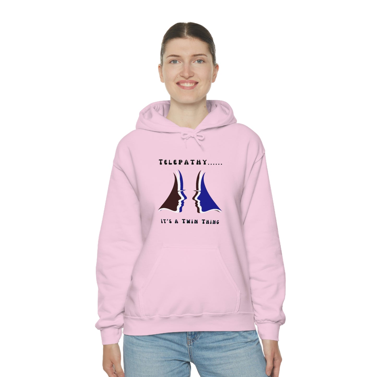 Twin, Unisex Heavy Blend™ Hooded Sweatshirt