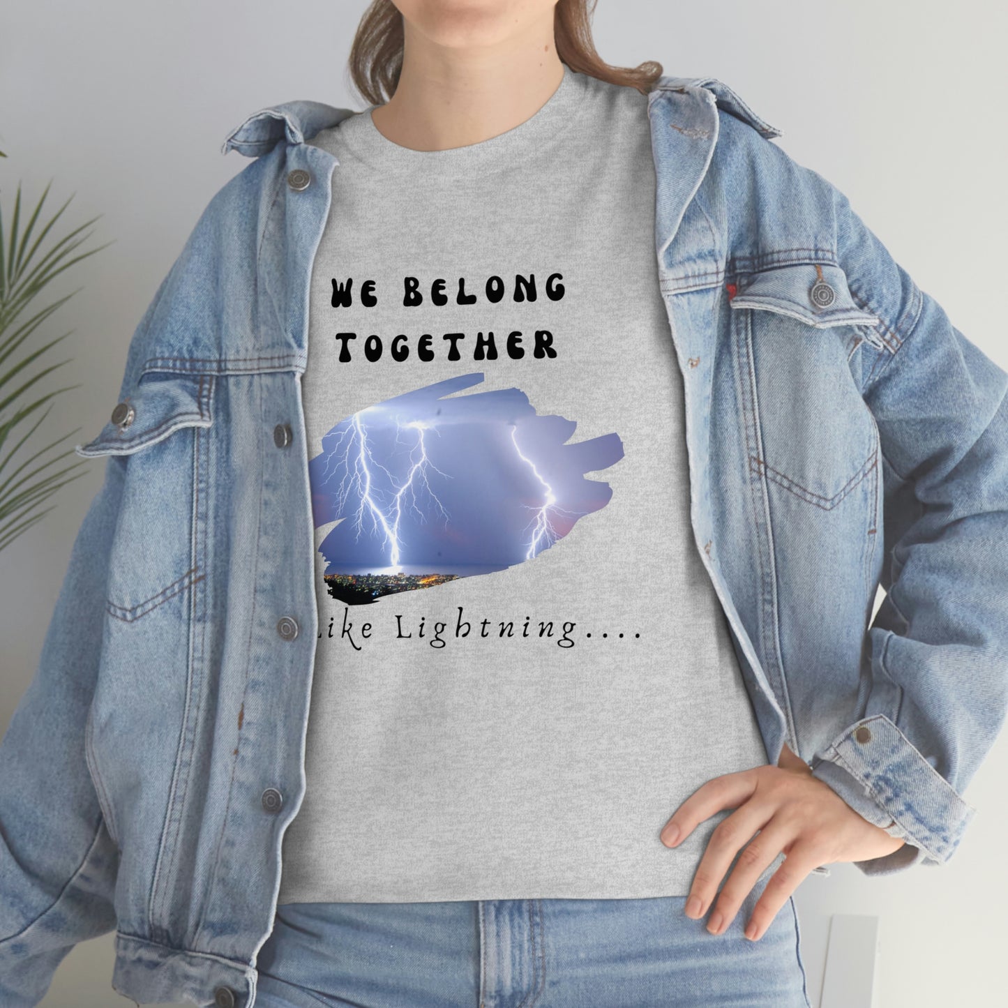 Stronger Together, Love, Unisex Heavy Cotton Tee