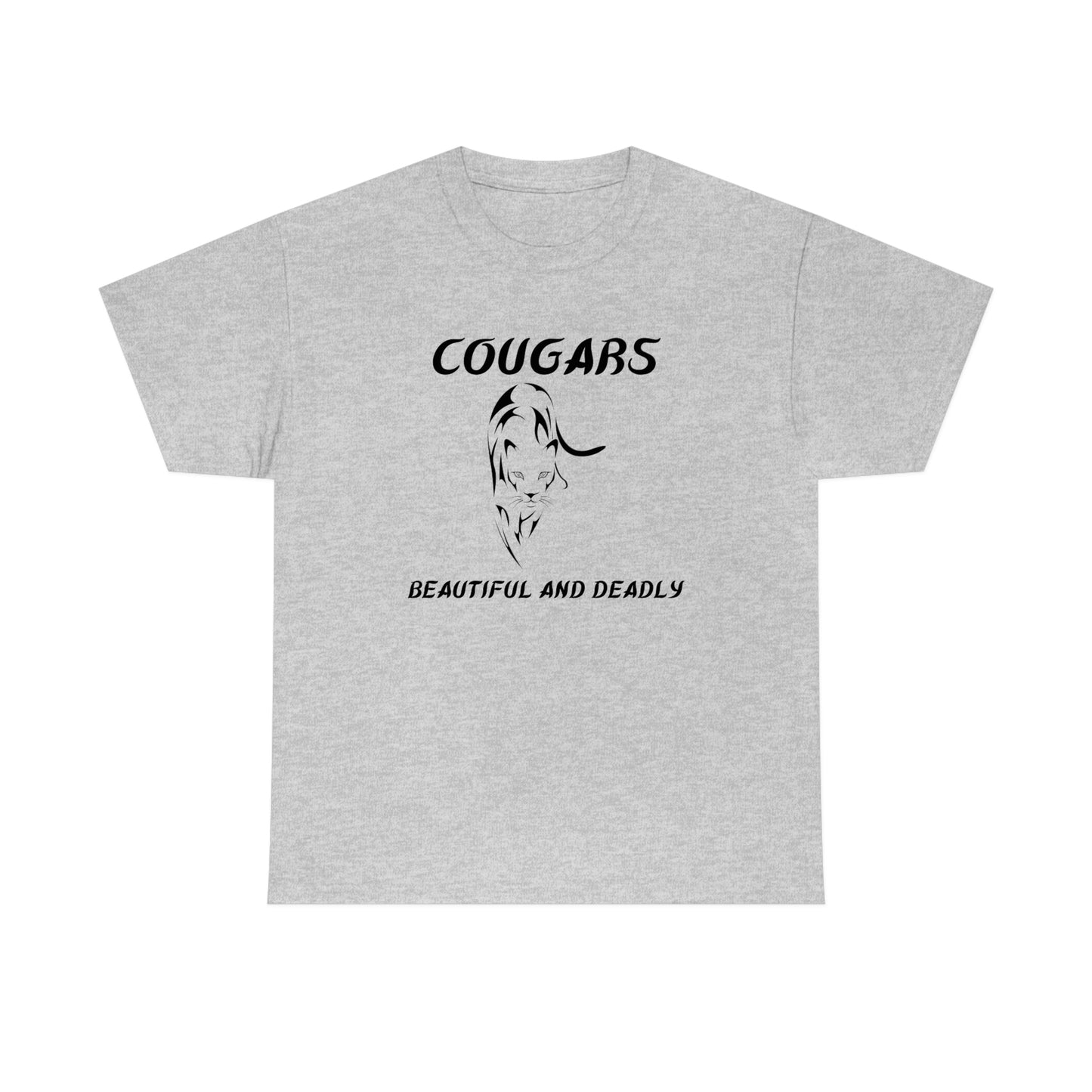 Cougars Unisex Heavy Cotton Tee