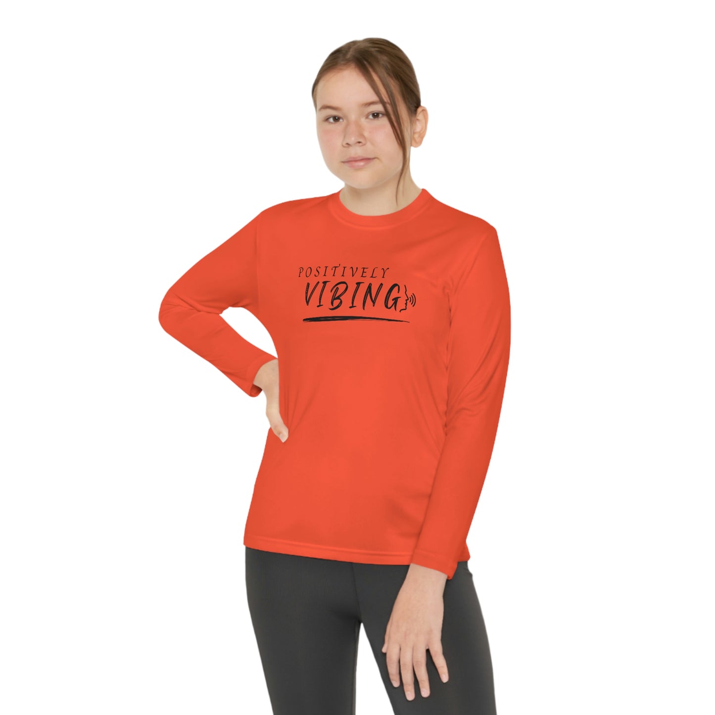 Vibe, Youth Long Sleeve Competitor Tee