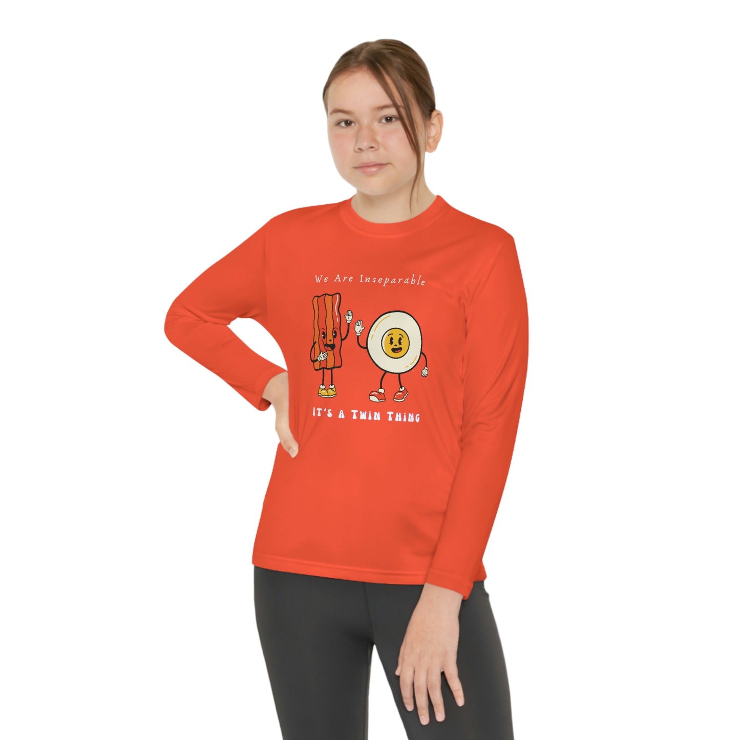 Twin, Youth Long Sleeve Competitor Tee