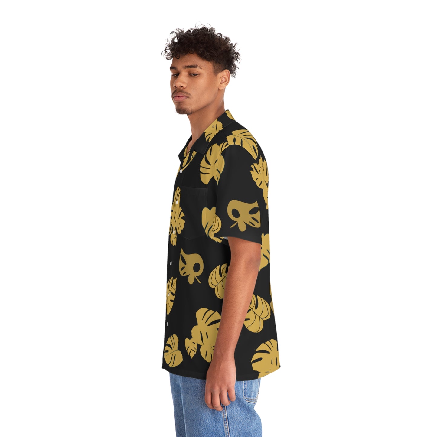 Exotic Print Men's Wear Hawaiian Shirt (AOP)