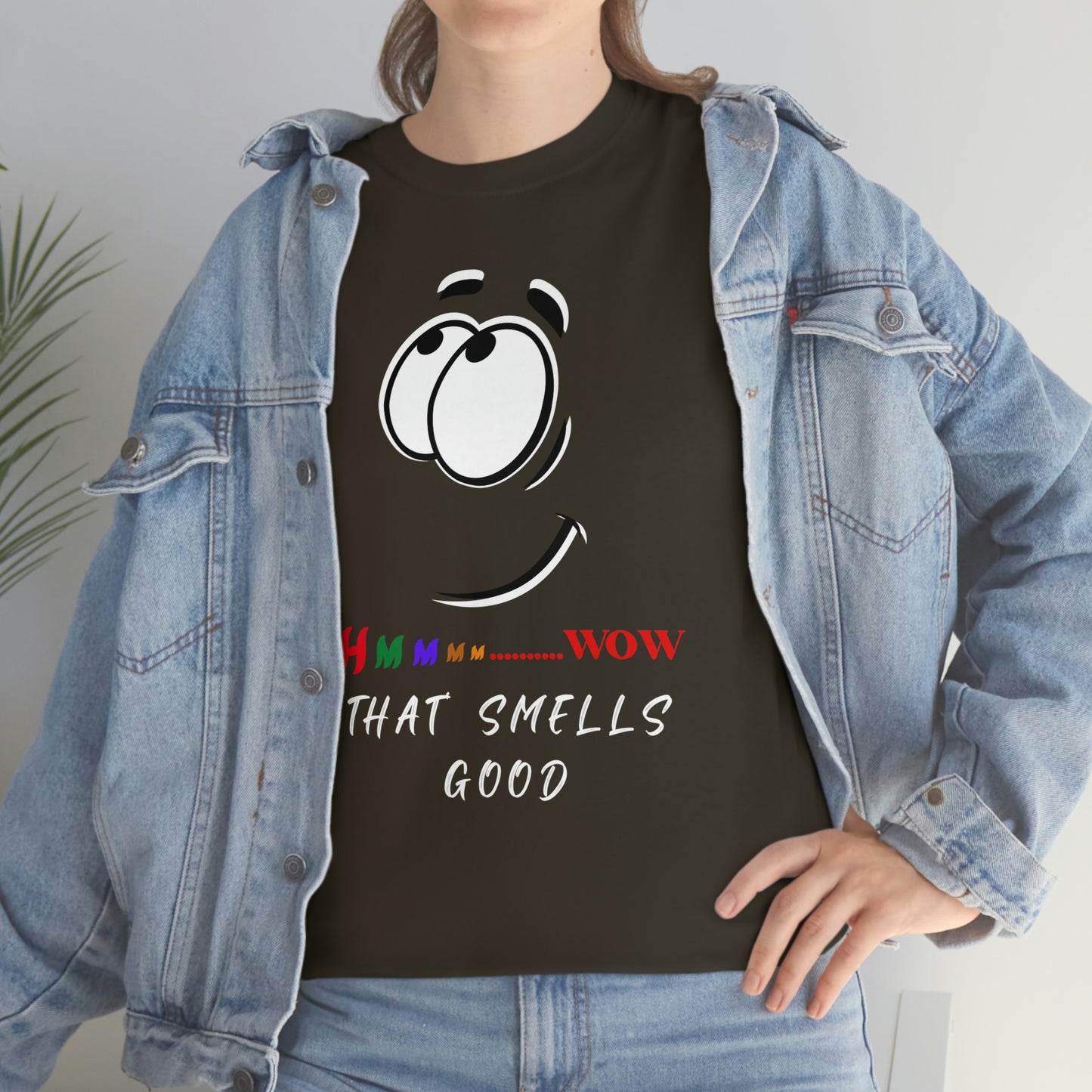 Hmmm... Wow that Smells Good Unisex Heavy Cotton Tee