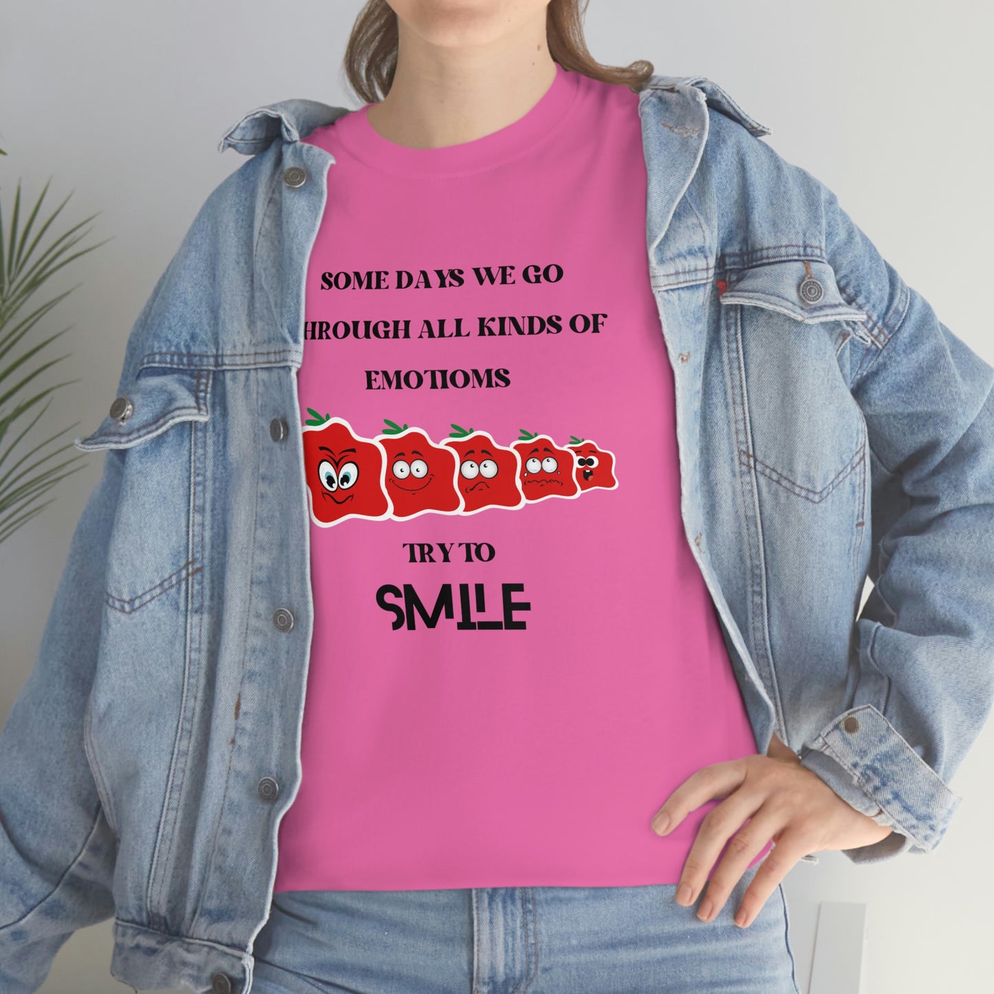 Smile Unisex Heavy Cotton Tee