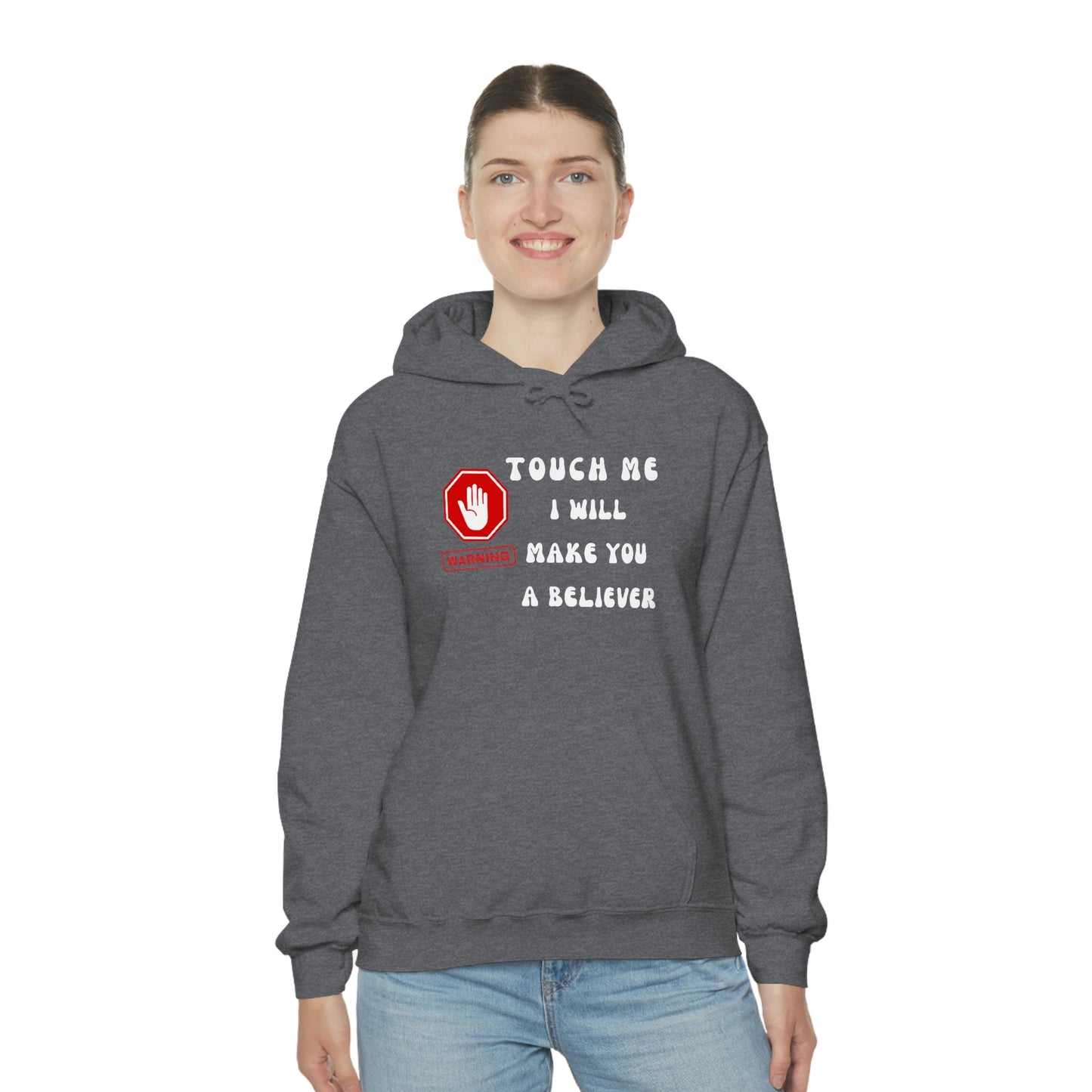 Warning, Unisex Heavy Blend™ Hooded Sweatshirt