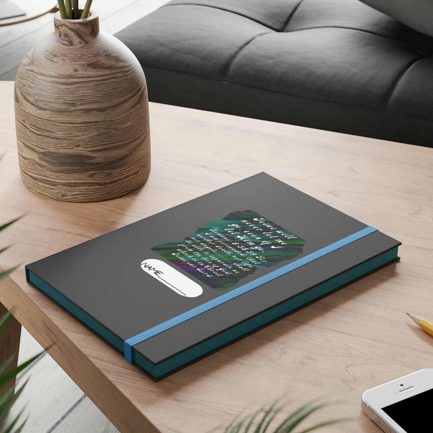 Color Contrast Notebook - Ruled