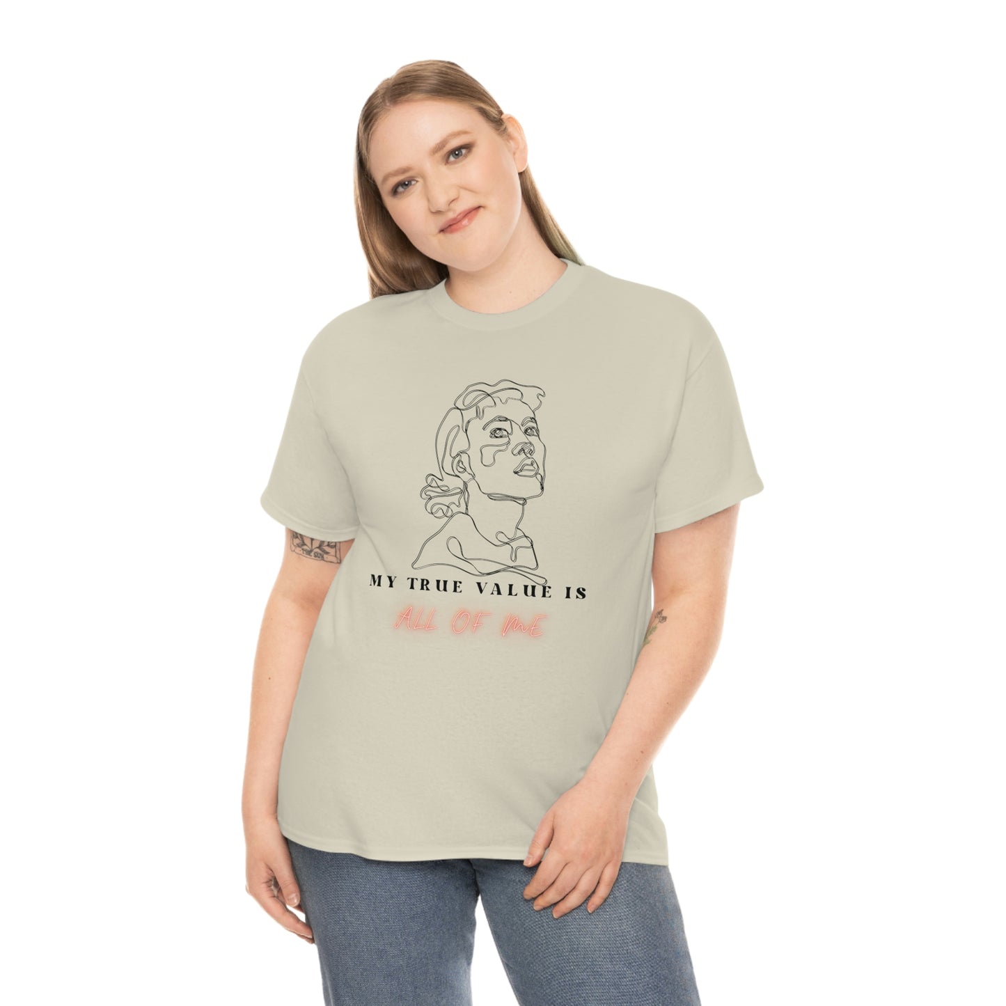 Woman's True value Unisex Heavy Cotton Tee