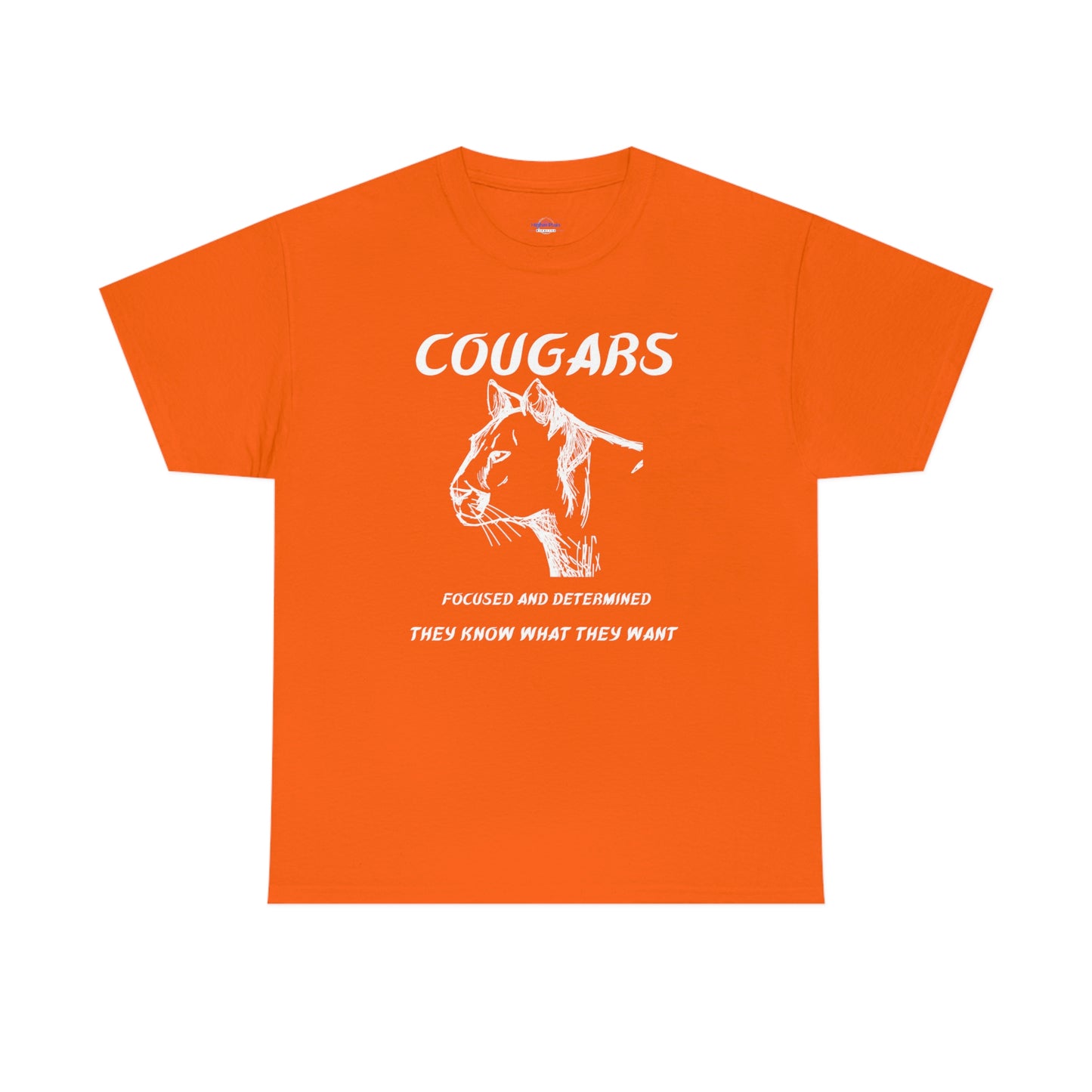 Cougars Unisex Heavy Cotton Tee