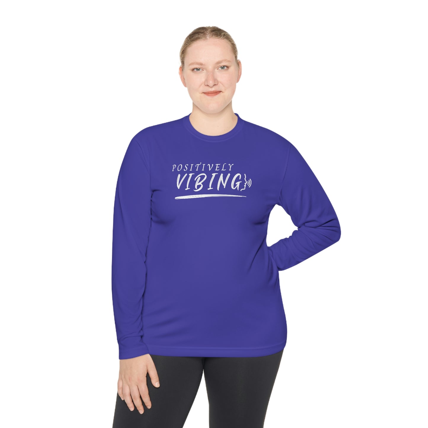 Vibe, Unisex Lightweight Long Sleeve Tee