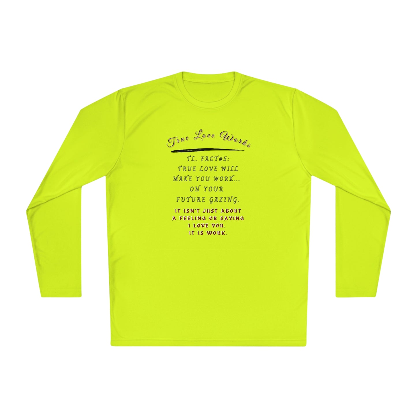 True Love, Unisex Lightweight Long Sleeve Tee