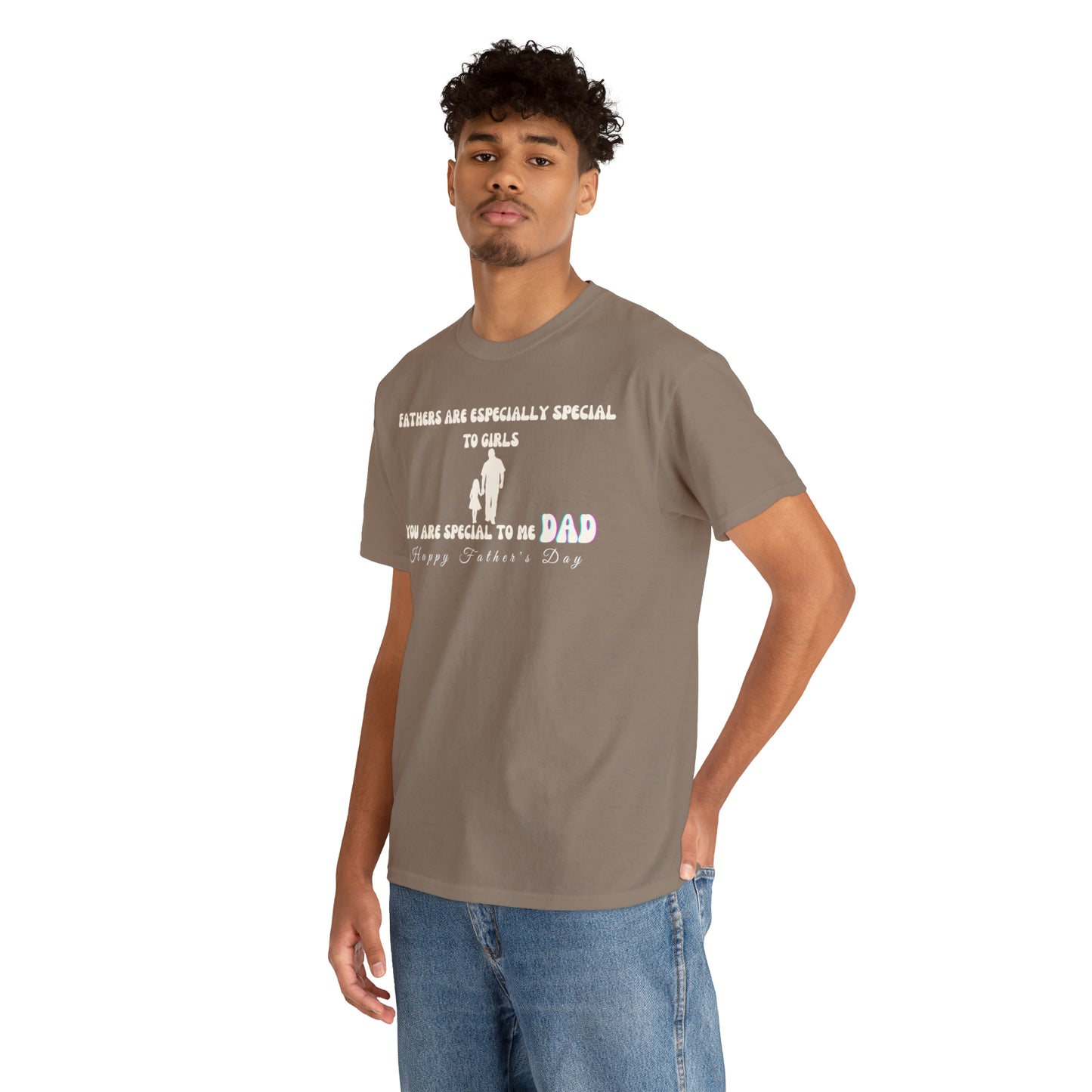 Exotic Print Father's Day Unisex Heavy Cotton Tee