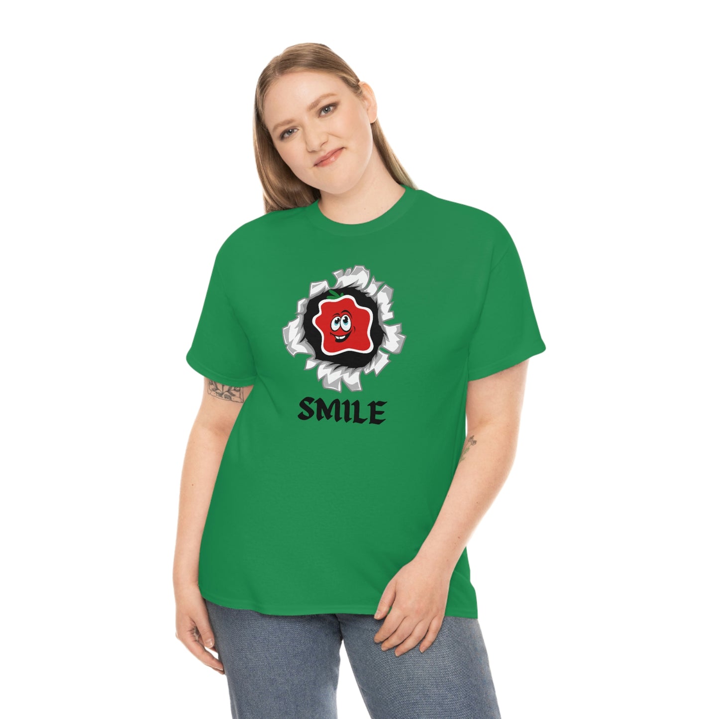 Smile Unisex Heavy Cotton Tee