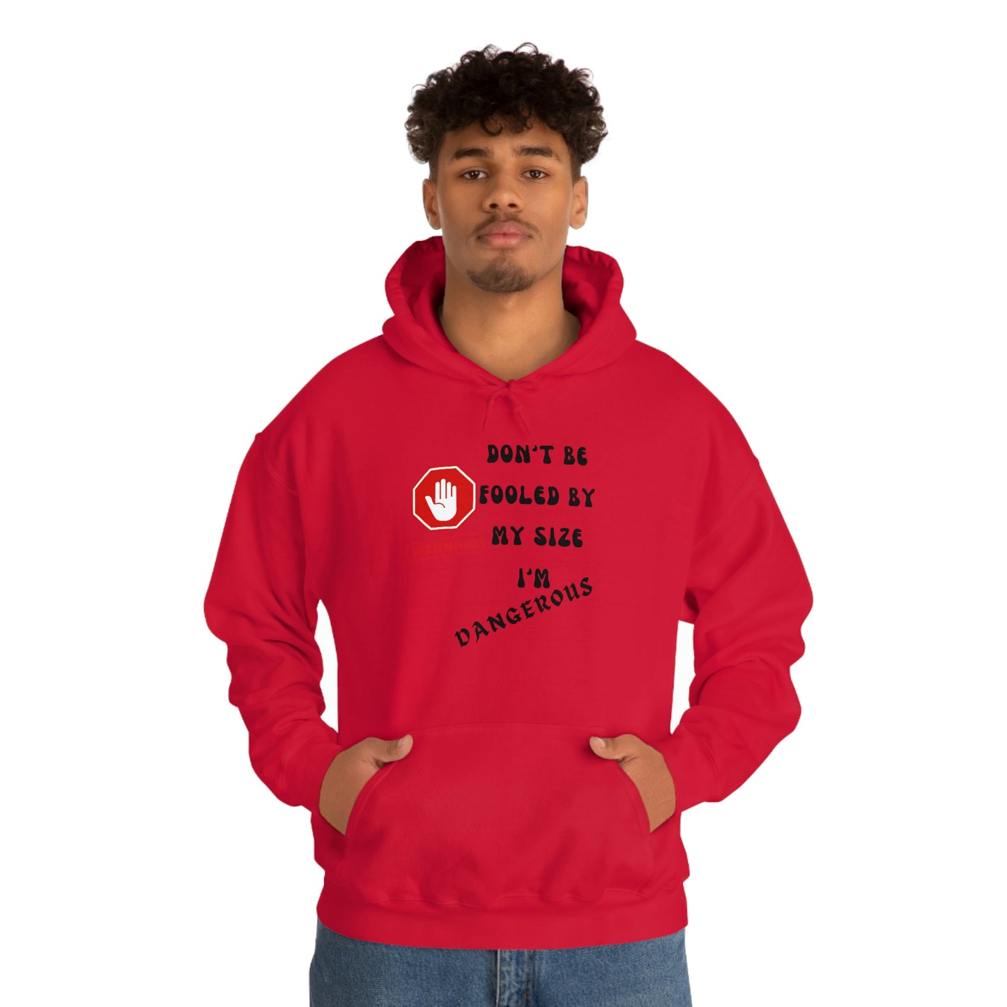 Warning, Unisex Heavy Blend™ Hooded Sweatshirt