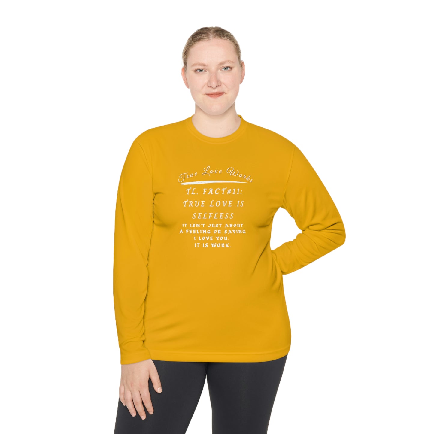 True Love, Unisex Lightweight Long Sleeve Tee