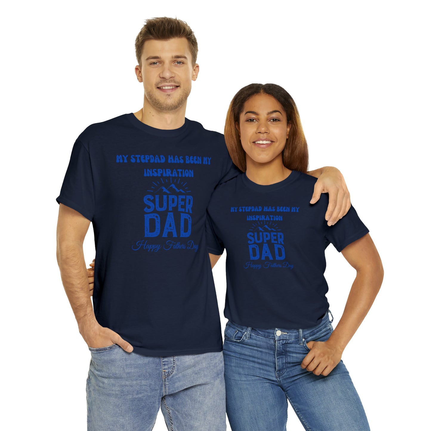 Exotic Print Fathers Day Unisex Heavy Cotton Tee