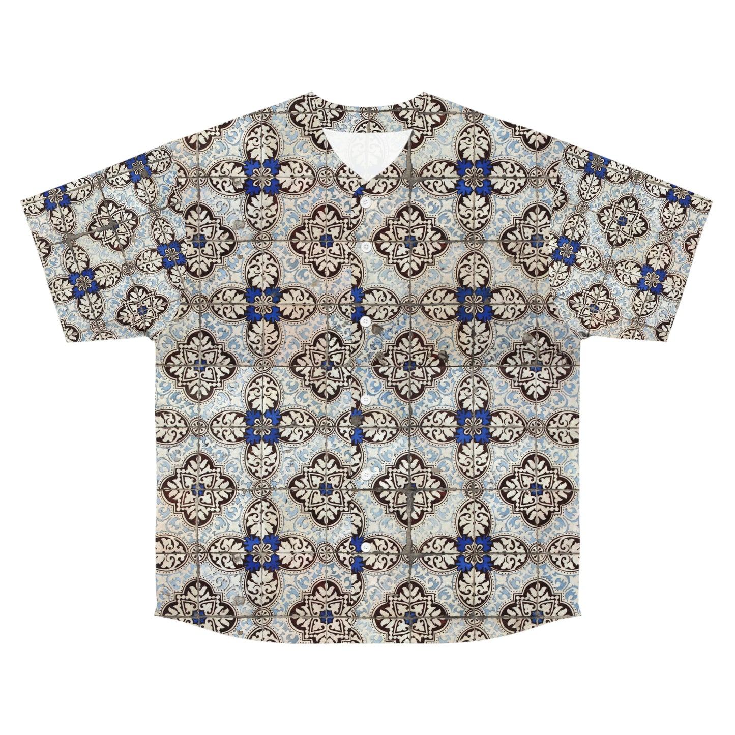 Exotic Print Baseball Jersey