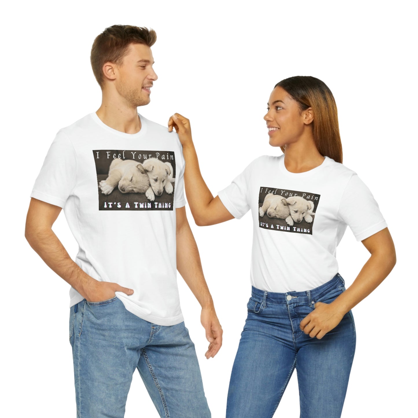 Twin, Unisex Jersey Short Sleeve Tee