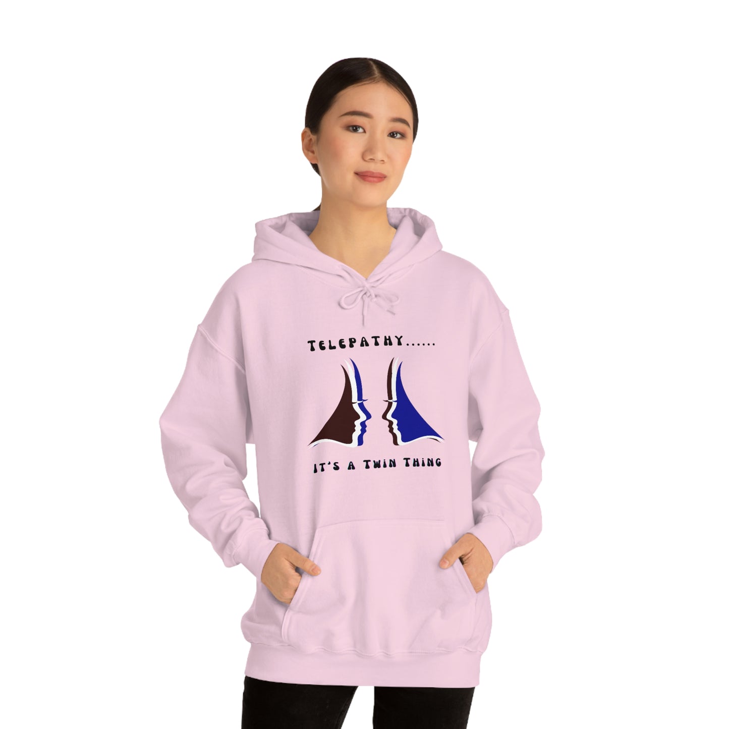 Twin, Unisex Heavy Blend™ Hooded Sweatshirt