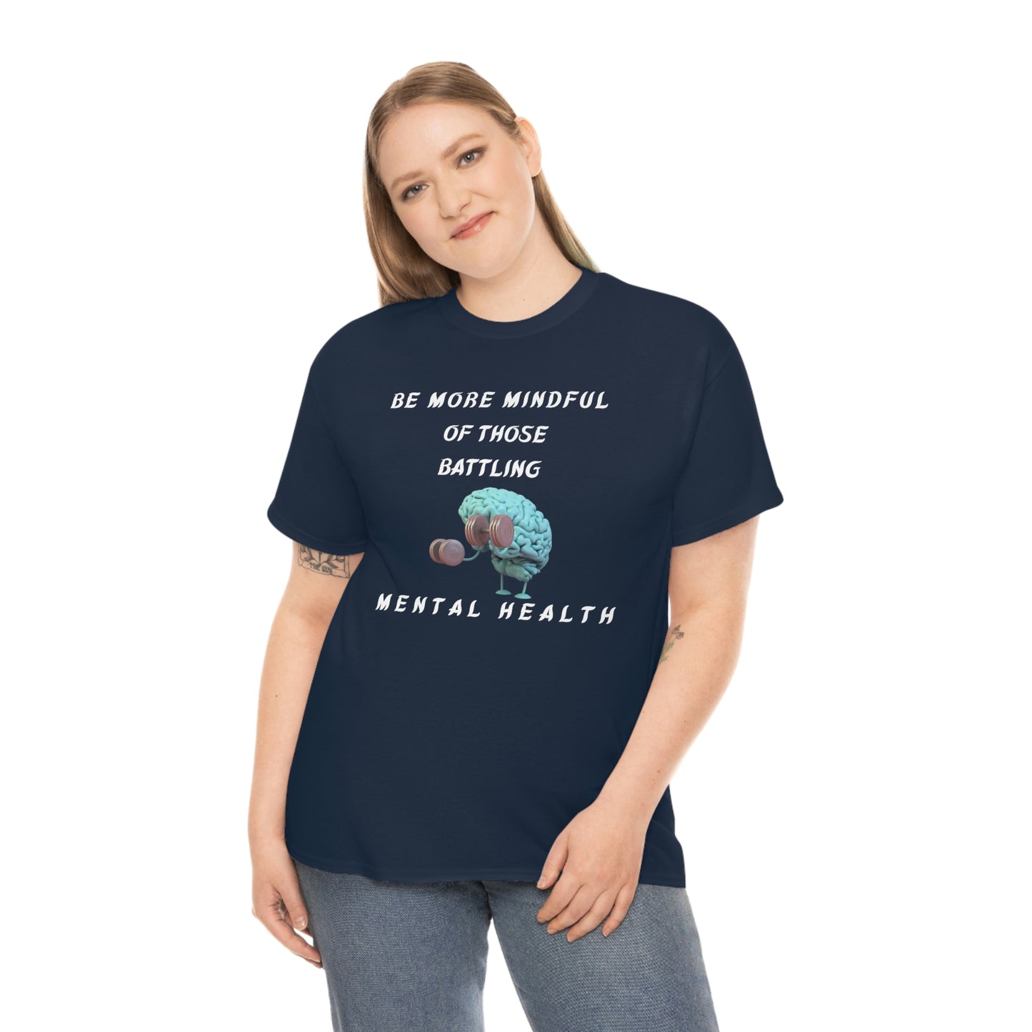 Mental Health Unisex Heavy Cotton Tee