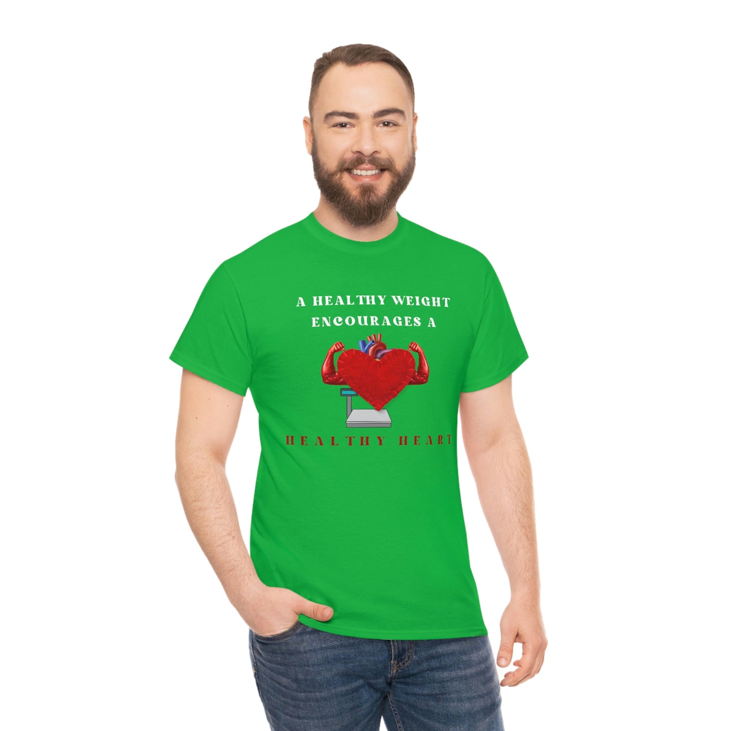 Healthy Heart Unisex Heavy Cotton Tee