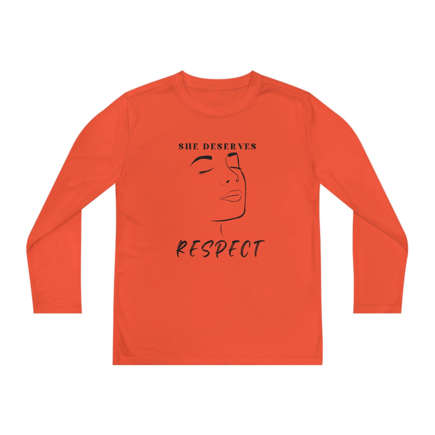 Vibes, Youth Long Sleeve Competitor Tee