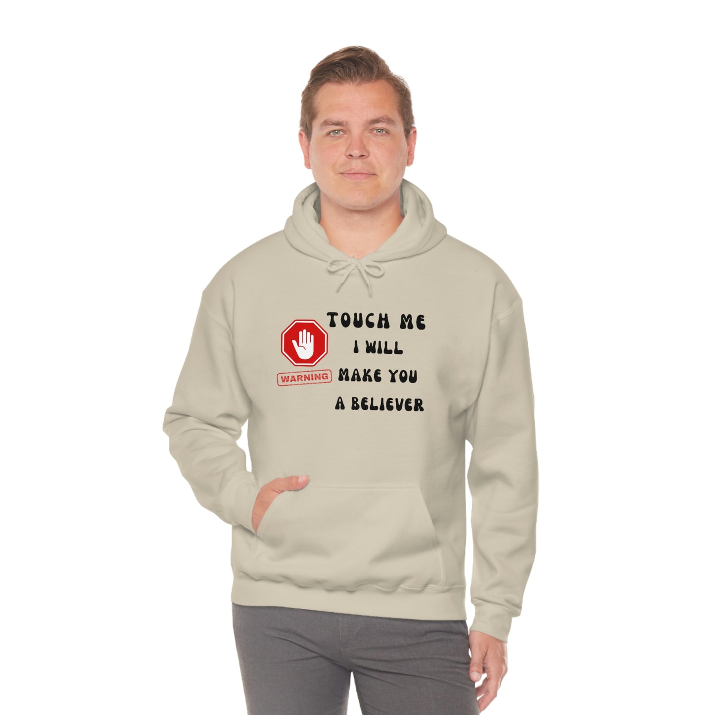 Warning, Unisex Heavy Blend™ Hooded Sweatshirt