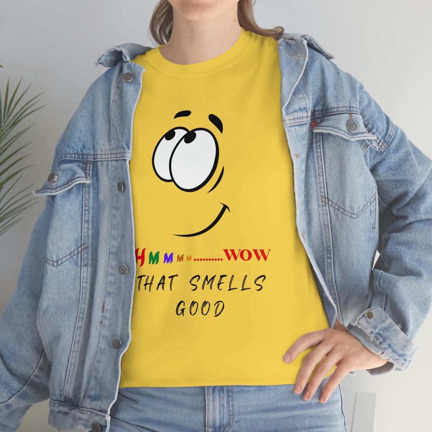 Hmmm... Wow, That Smells Good Unisex Heavy Cotton Tee