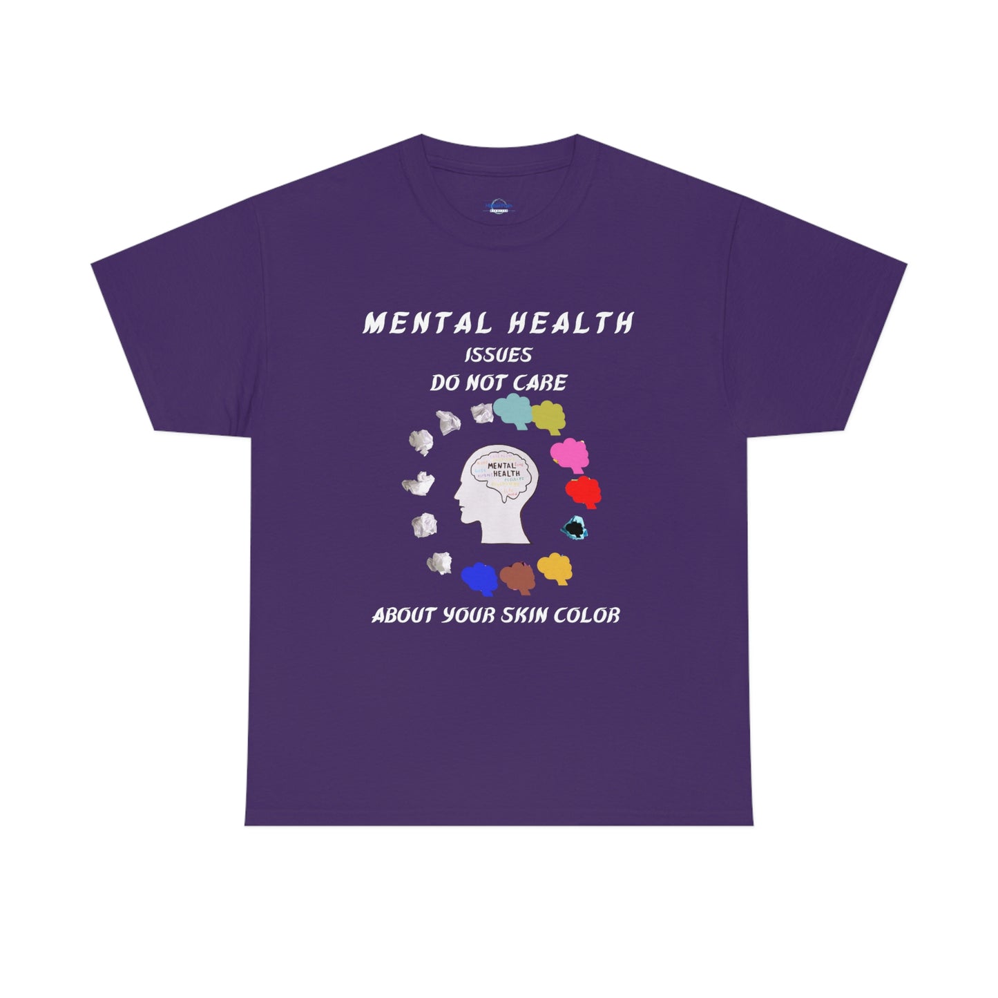 Mental Health Unisex Heavy Cotton Tee