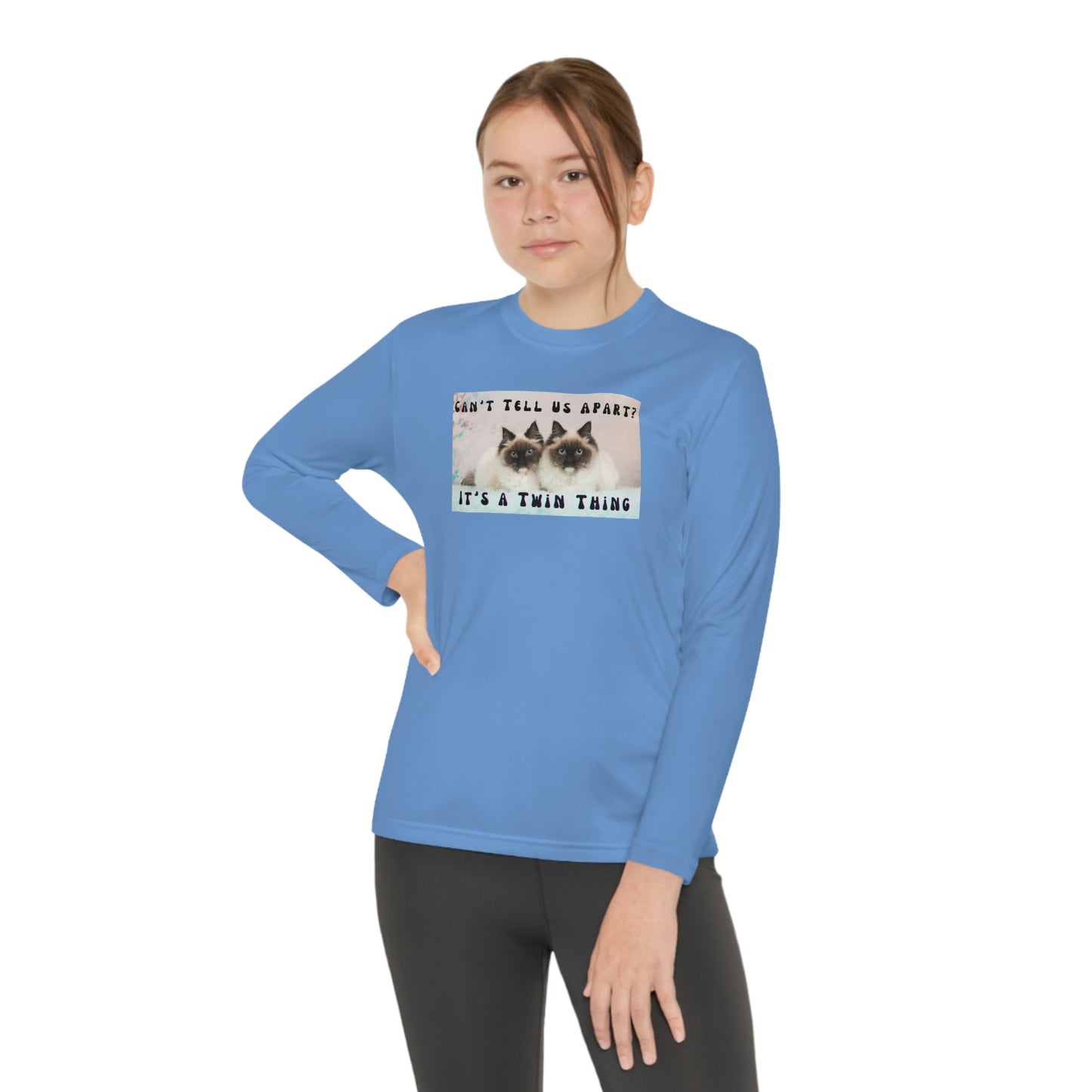 Twin, Youth Long Sleeve Competitor Tee