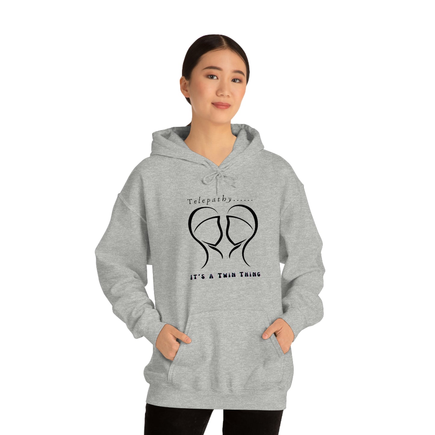 Twin, Unisex Heavy Blend™ Hooded Sweatshirt