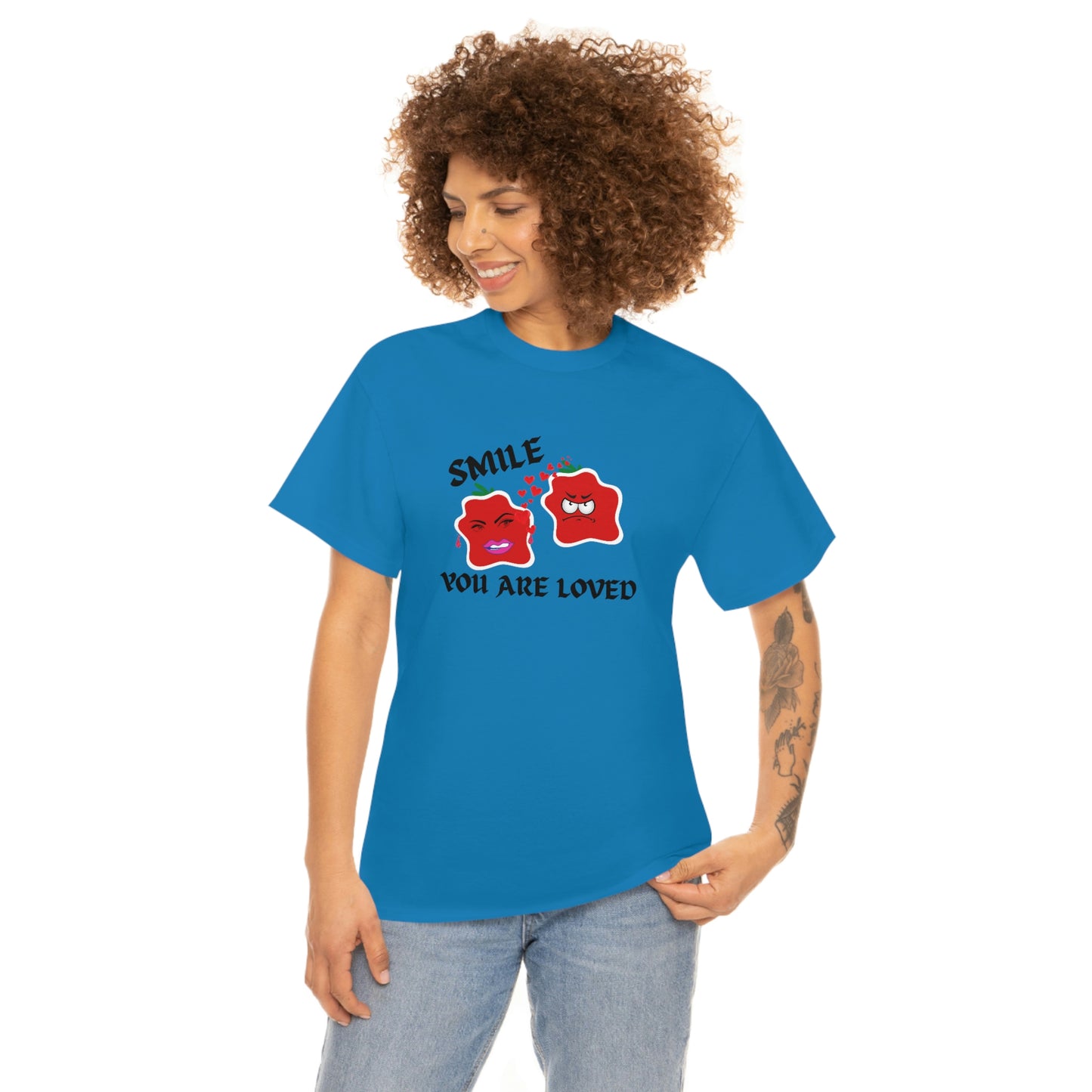 Smile Unisex Heavy Cotton Tee