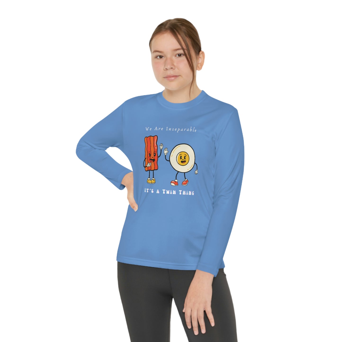 Twin, Youth Long Sleeve Competitor Tee