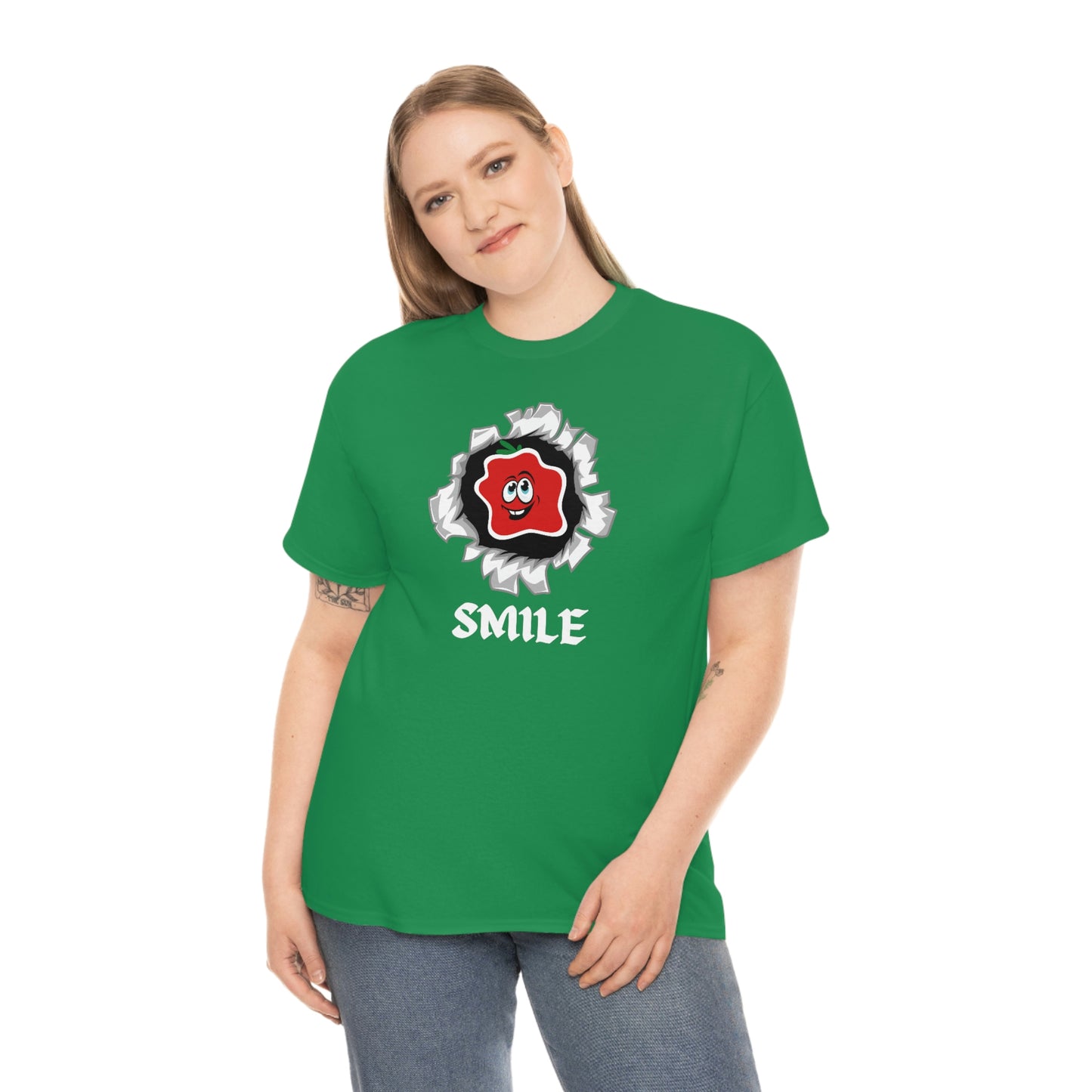 Smile Unisex Heavy Cotton Tee