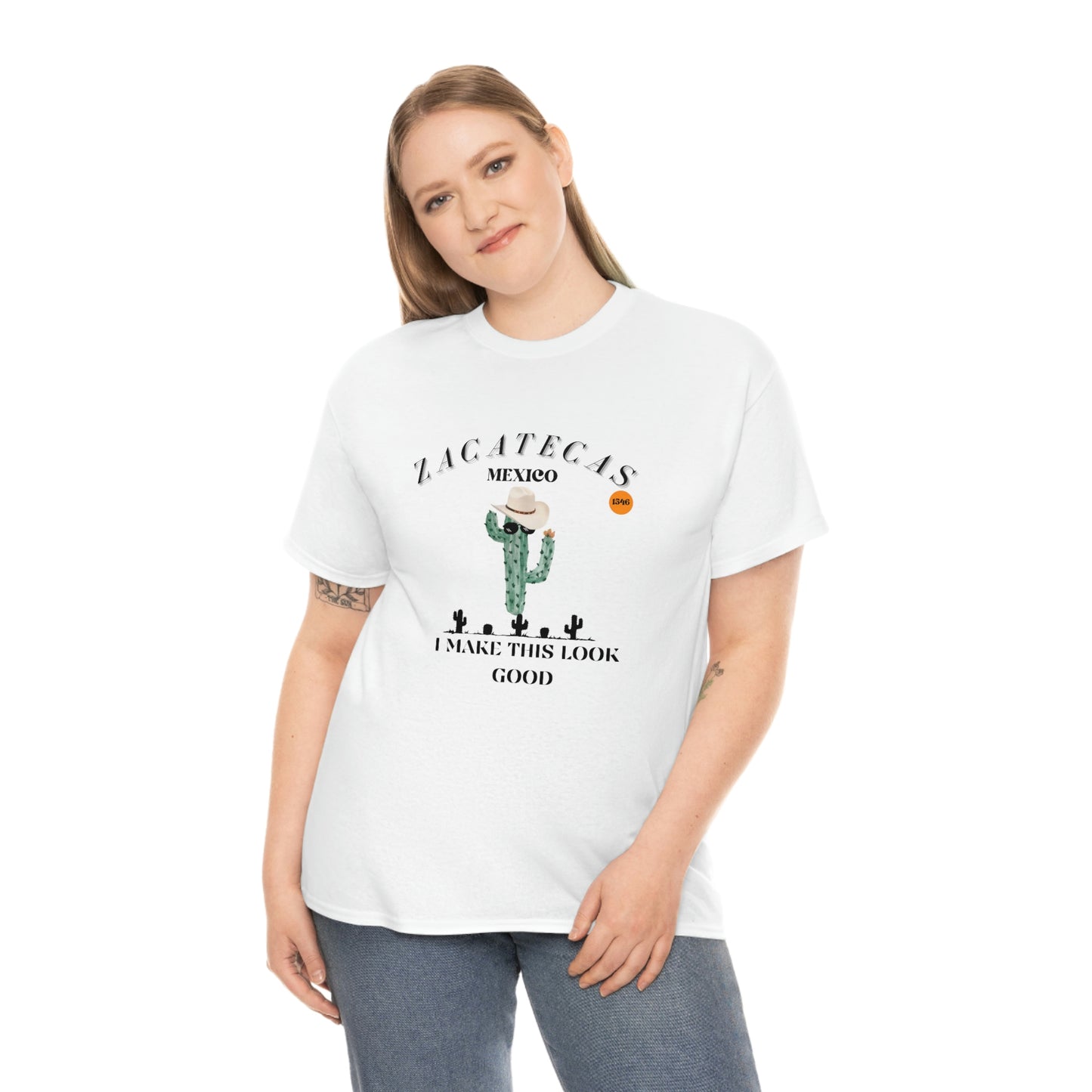 Zacatecas Unisex Heavy Cotton Tee