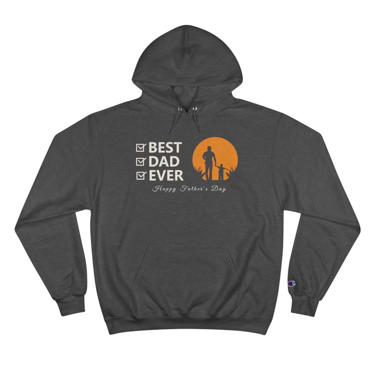 Exotic Print Father's Day Champion Hoodie