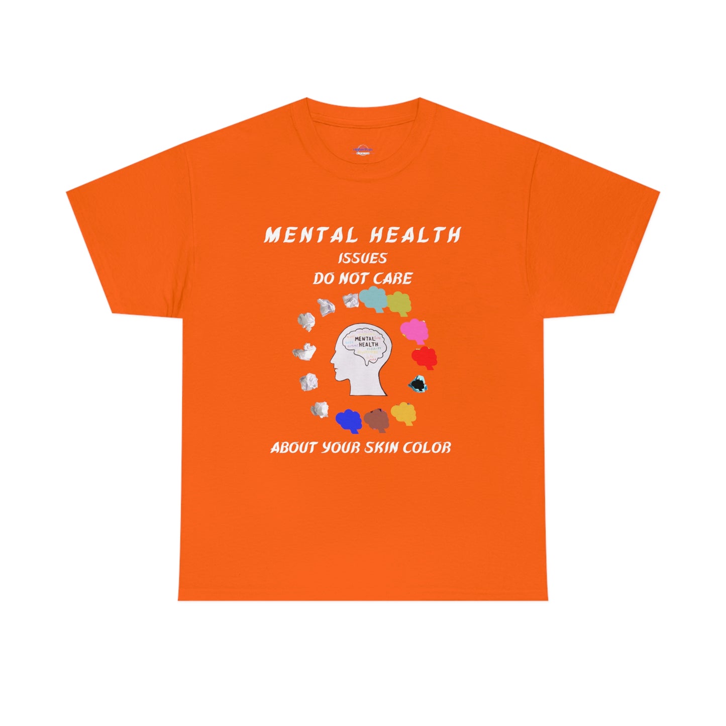 Mental Health Unisex Heavy Cotton Tee