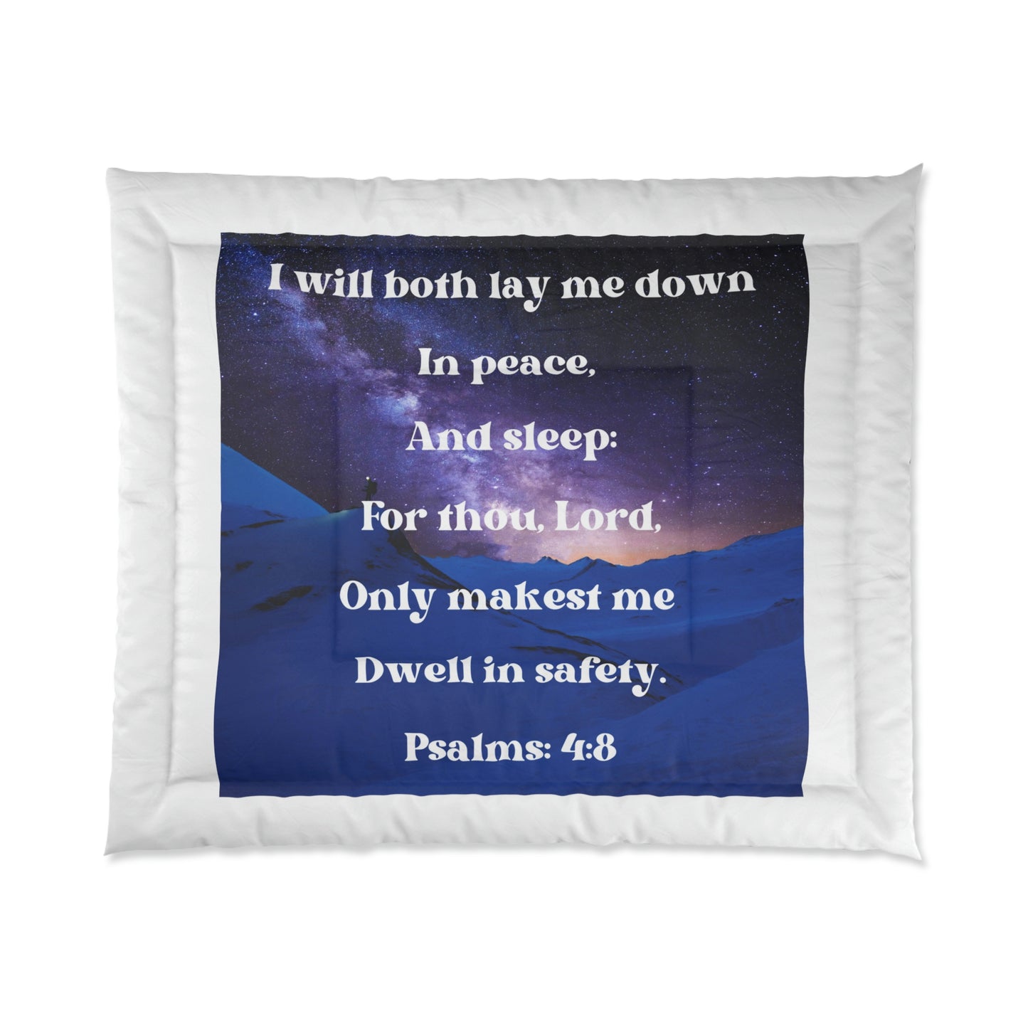 Psalm 4:8 Comforter