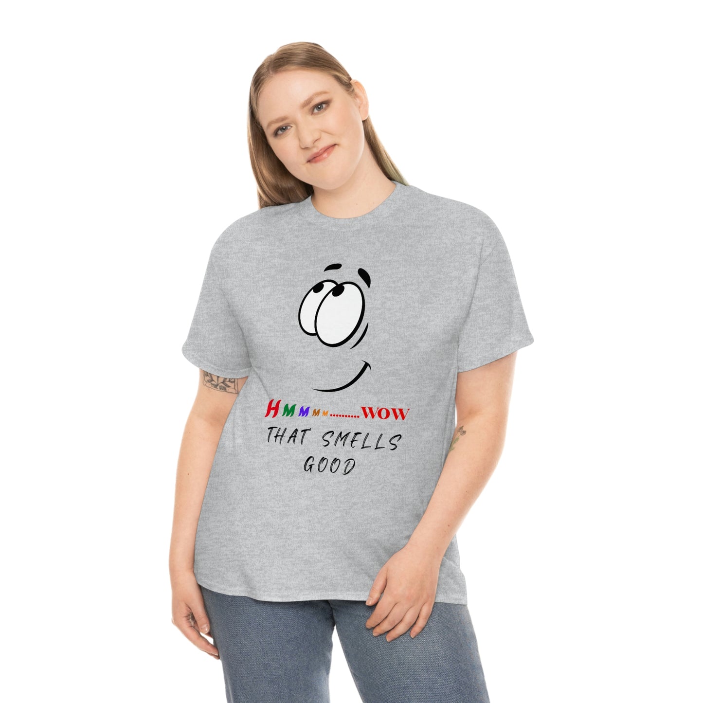 Hmmm... Wow, That Smells Good Unisex Heavy Cotton Tee