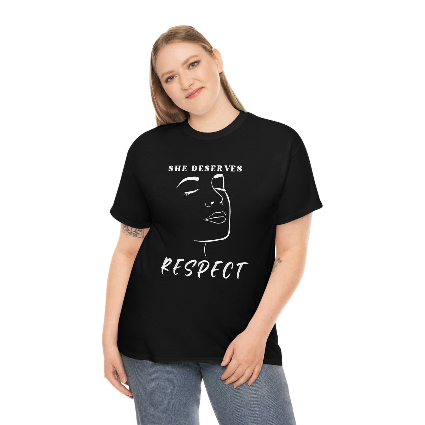 Respect Unisex Heavy Cotton Tee