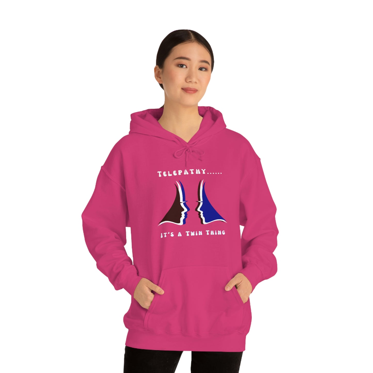 Twin, Unisex Heavy Blend™ Hooded Sweatshirt