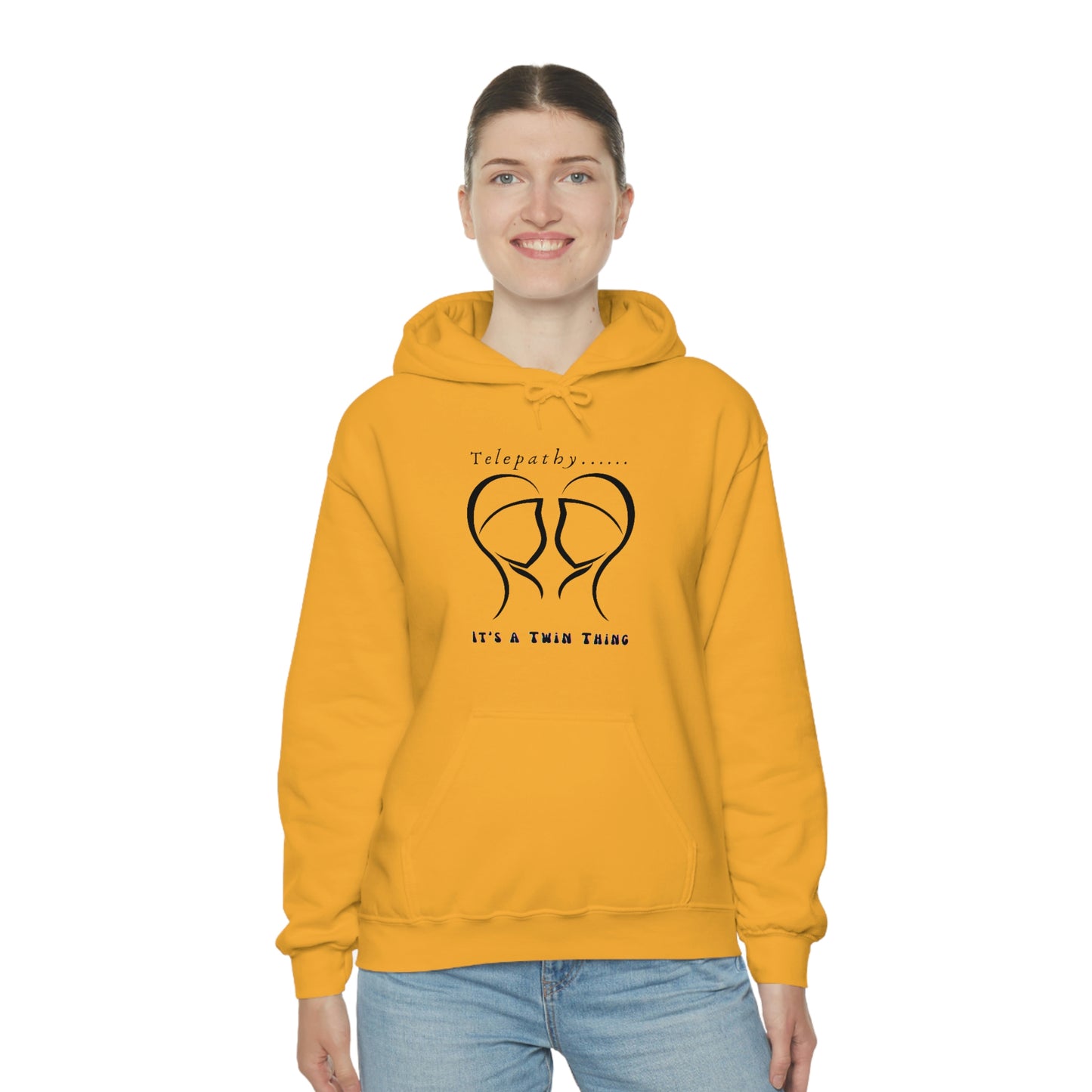 Twin, Unisex Heavy Blend™ Hooded Sweatshirt