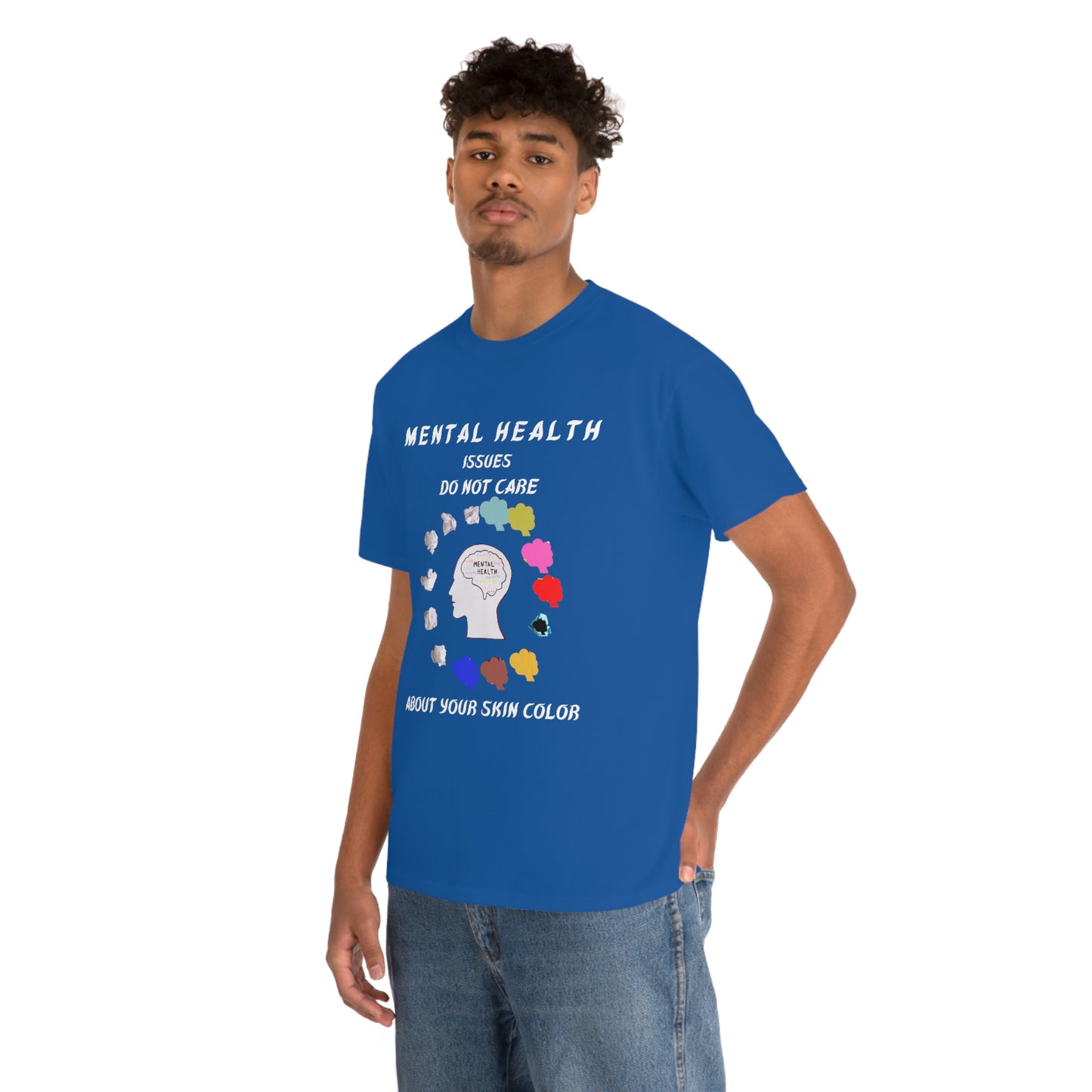 Mental Health Unisex Heavy Cotton Tee