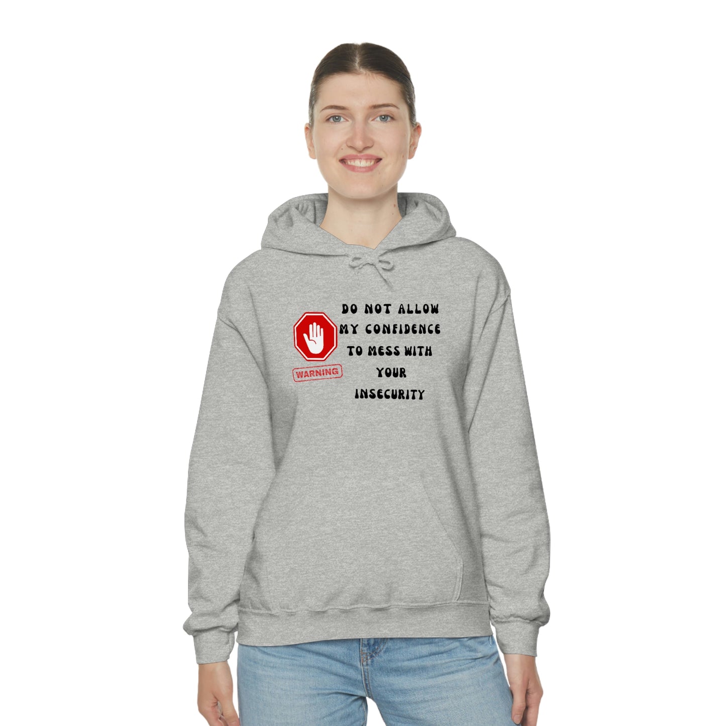 Warning, Unisex Heavy Blend™ Hooded Sweatshirt