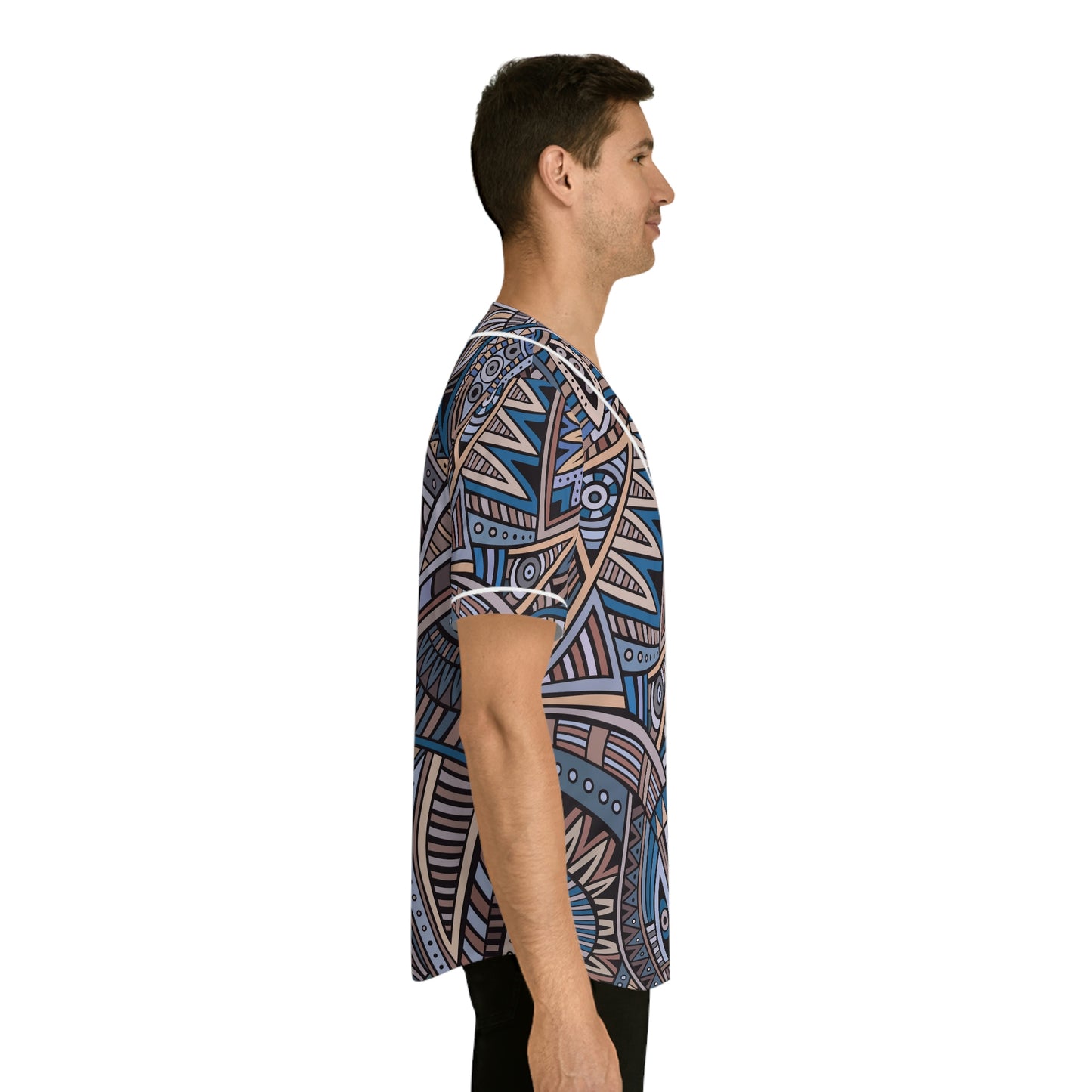 Exotic Print Baseball Jersey (AOP)