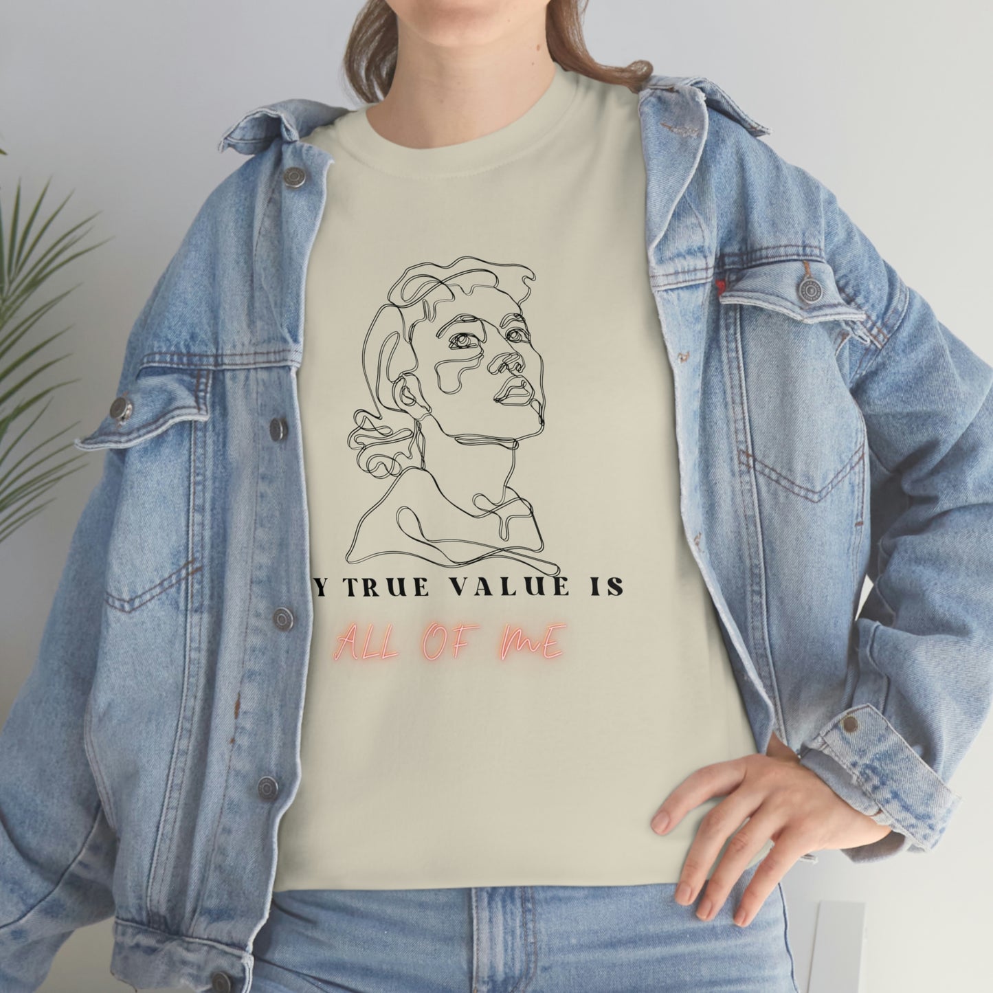 Woman's True value Unisex Heavy Cotton Tee