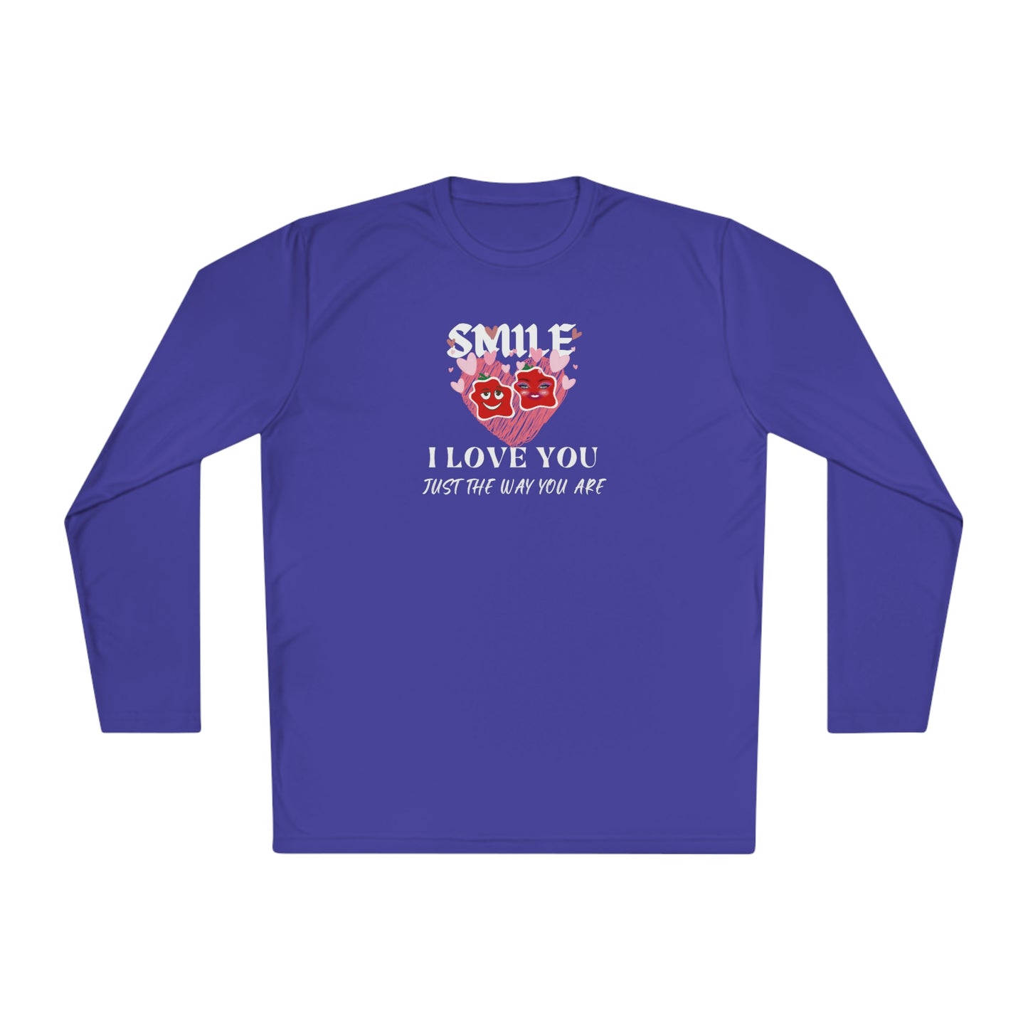 Smile Unisex Lightweight Long Sleeve Tee