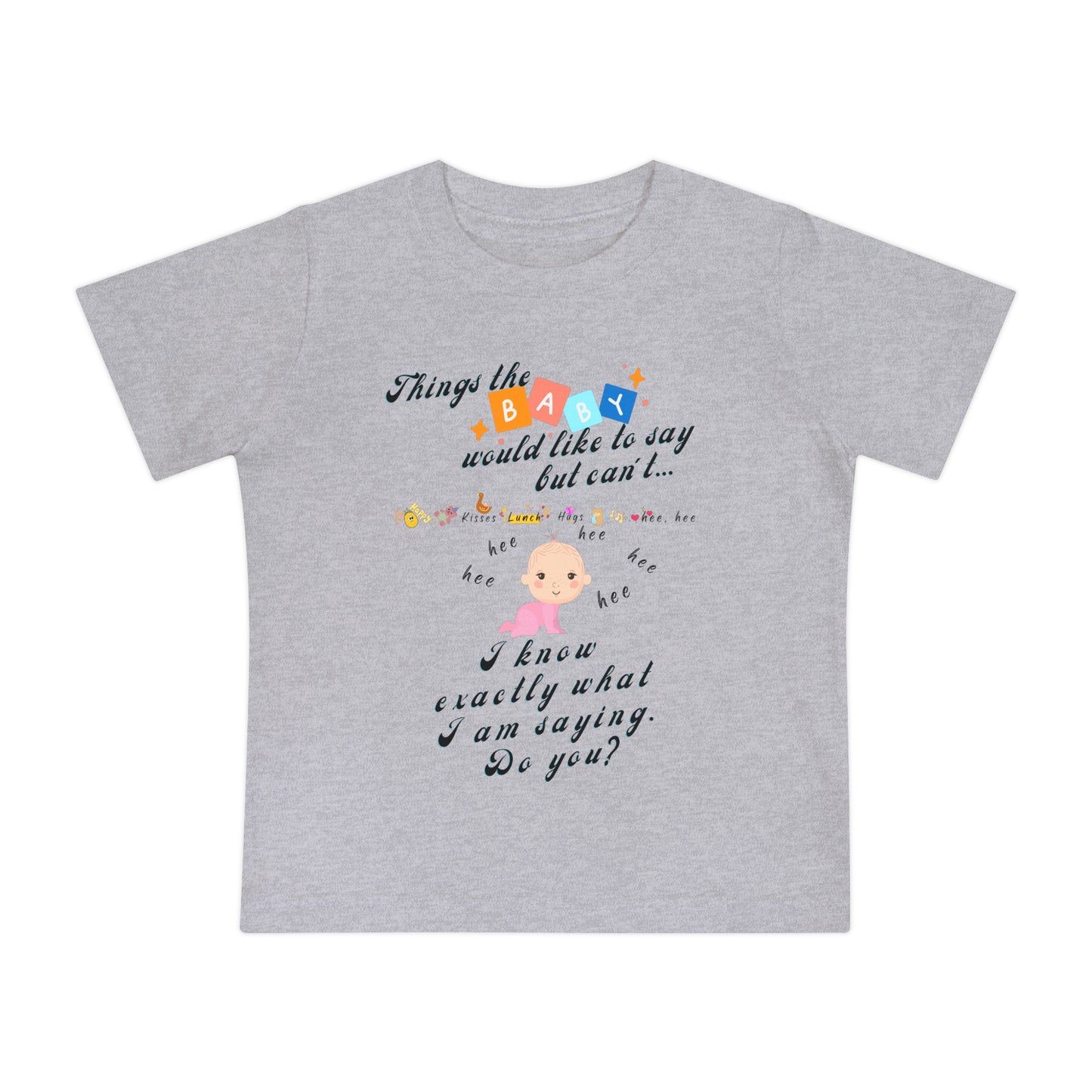 Baby Talk, Baby Short Sleeve T-Shirt