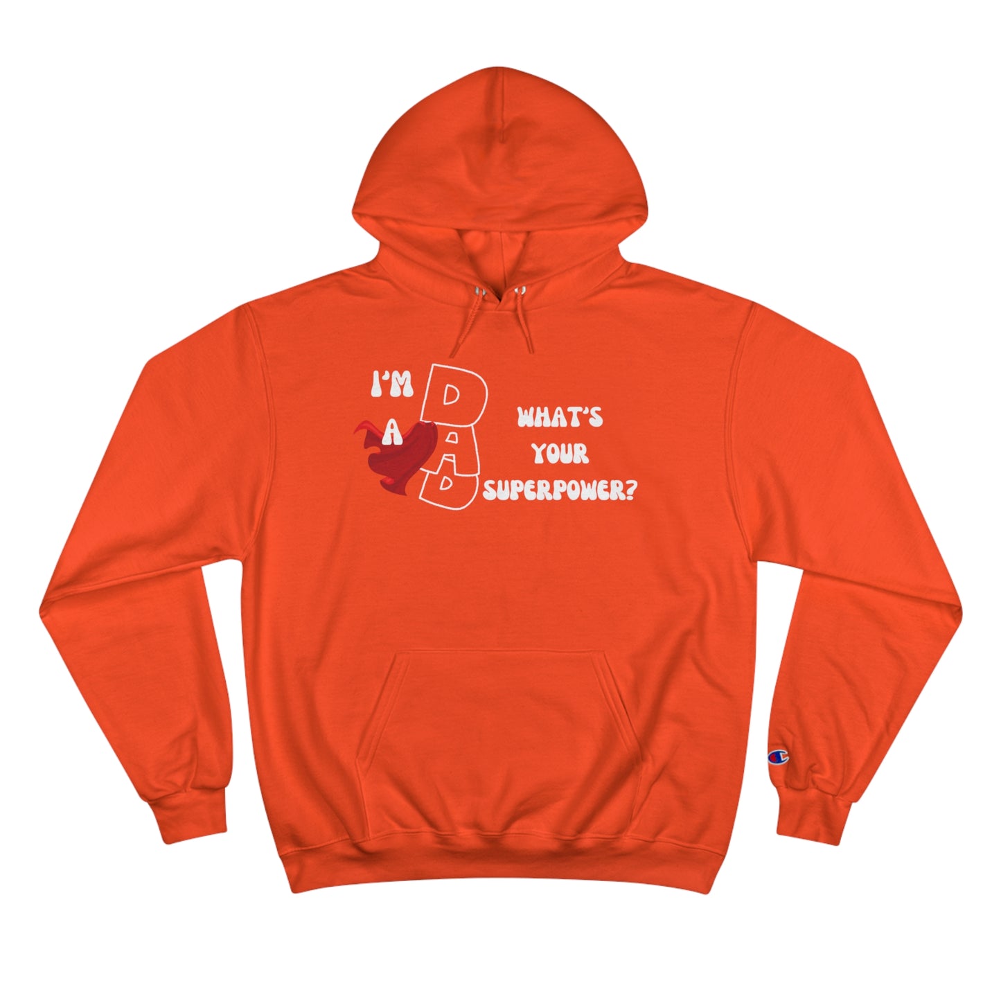 Exotic Print Fathers Day Champion Hoodie