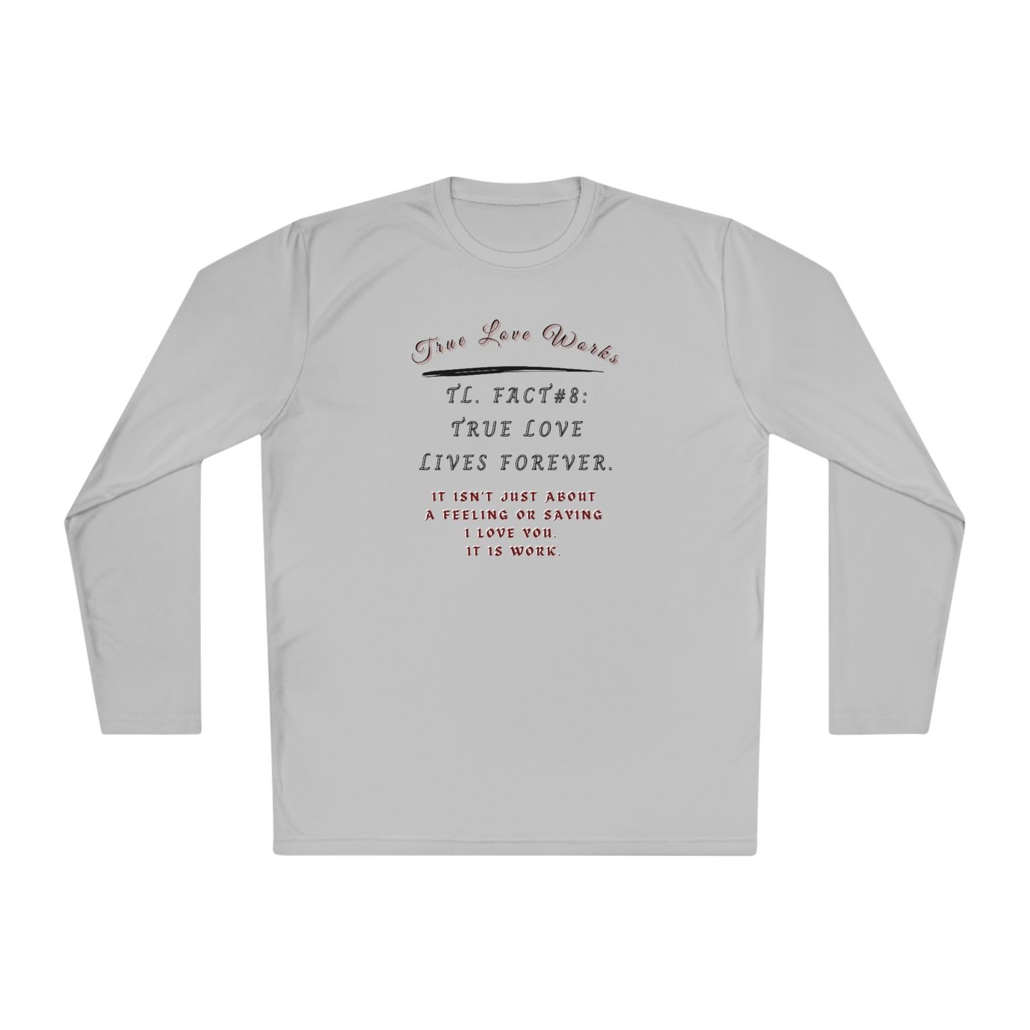 True Love, Unisex Lightweight Long Sleeve Tee